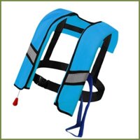 Áo phao dành cho người lớn Áo phao bơi cho người lớn Áo phao Nylon dành cho người lớn Áo phao người lớn Tự động bơm hơi di động kouvn