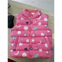 Áo Phao ghi lê bé gái hiệu cet cet size 6(17-20kg)