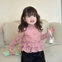 Áo Phao Gile Cho Bé Gái, Set Áo Gile Phao Chần Bông Kèm Áo Giữ Nhiệt Kiểu Dáng Xinh Xắn Dễ Thương - MSD30 LisaShopKids