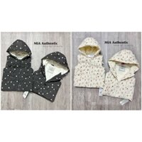 Áo phao gile lót bông George Uk Auth cho bé gái