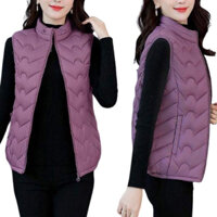 Áo Phao Gile Nữ Trung Niên, Áo Khoác Nữ Trung Tuổi Cao Cấp Cho Bà Cho Mẹ