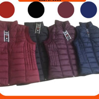 Áo Phao Gile Nữ Trung Niên, Áo Khoác Nữ Trung Tuổi Dày Dặn