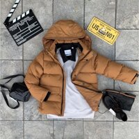 Áo phao lông vũ, áo khoác nam GUESS hàng dư