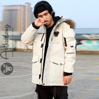 Áo phao lông vũ cao cấp trắng (ATD-322)