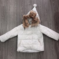 Áo phao lông vũ cho bé ( màu trắng )