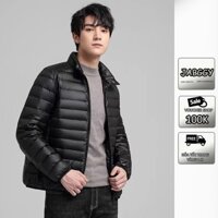 Áo phao lông vũ nam siêu nhẹ, giữ nhiệt tốt, cản nước cản gió JBAGGY