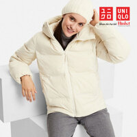 Áo phao lông vũ Nữ Uniqlo Nhật có mũ mới nhất 2019