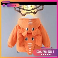 Áo phao lót lông cho bé hình con voi cực đáng yêu cho bé từ 9 đến 22 kg