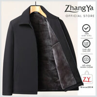 Áo Phao Lót Lông Nam Trung Niên | Dày Siêu Ấm - Hàng Quảng Châu Xịn | Zhang Ya Official | Săn Sale Cực Đẹp