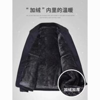 Áo Phao Lót Lông Nam trung niên lót lông dày Siêu ấm hàng Quảng châu săn Sale cực đẹp xịn
