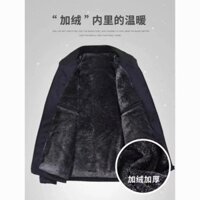 Áo Phao Lót Lông Nam trung niên lót lông dày Siêu ấm hàng Quảng châu săn Sale cực đẹp xịn