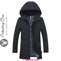 Áo phao nam dáng dài cao cấp (ATD-393)