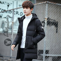 Áo phao nam dáng dài đen nam tính (ATD-108)