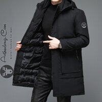 Áo phao nam dáng dài hàng hiệu (ATD-436)