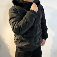 Áo phao nam mũ lông form đẹp chuẩn size