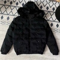 Áo phao nam mũ lông trần bông 3 lớp mũ có thể tháo dời 3 size 2 màu 45-85 cân