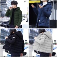 Áo Phao Nam Nữ 3 Lớp Giữ Nhiệt Cực Tốt Có Mũ Cao Cấp - Phong Cách Hàn Quốc Năng Động Trẻ Trung