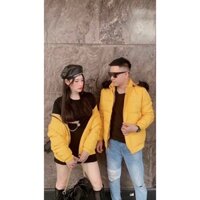 Áo Phao Nam Nữ Mũ Lông Hàng Cao Cấp, Áo Khoác Phao Nam Mũ Lông Siêu Mềm Siêu Ấm