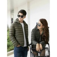 ÁO PHAO NAM SIÊU NHẸ CÓ MŨ THÁO RỜI THOẢI MÁI PHAO XỊN MỀM NHẸ CAO CẤP Menswear