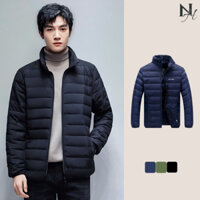 Áo phao nam siêu nhẹ thể thao .Áo phao lông vũ nam siêu nhẹ, giữ nhiệt tốt, cản nước cản gió 02