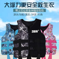 Áo phao Người Lớn Bơi Câu Cá Biển Lướt Sóng Phao Vest Bơi Áo phao Trẻ Em Áo phao
