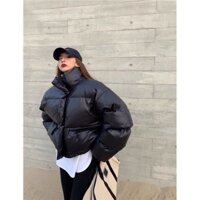 Áo phao nữ dáng ngắn cá tính nhiều màu siêu ấm