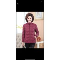 áo phao nữ trung niên