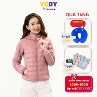 Áo Phao Nữ YODY Có Mũ Siêu Nhẹ, Áo Khoác Dáng Ngắn Giữ Ấm Chống Thấm Nước Cao Cấp Chính Hãng PHN4000