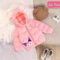 Áo phao trẻ em, áo khoác siêu nhẹ cho bé trai, bé gái dày và ấm chuẩn hàng loại 1