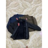 Áo Phao Trung Niên Lót Lông Siêu Ấm Tặng Bố