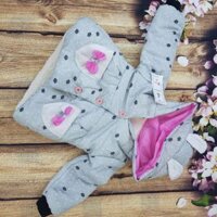 Áo phao túi nơ xinh xắn