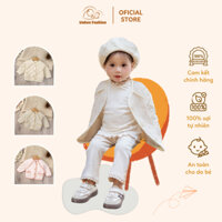 Áo phao unbee trần bông lông vũ cho bé - Áo phao siêu ấm cho bé gái