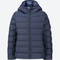 Áo phao Uniqlo bé gái 2019 màu navy - 408621