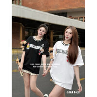 Áo Phông 13De Marzo Logo Cao Su Kèm Gấu[sẵn ship]