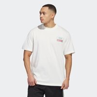 Áo Phông Adidas Chính Hãng - BASKETBALL GRAPHIC TEE - Trắng | JapanSport H47029