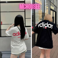 Áo phông ADIDAS Nam Nữ , Áo thun unisex nam nữ form rộng 100% Cotton cao cấp hot trend 2024