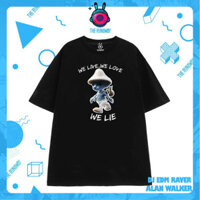 Áo phông Alan Walker: we live - we love - we lie cotton 100% by The RunawayS-5XL