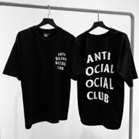 áo phông anti social social club, áo thun unisex, chất cotton thoáng mát,xuongaophong