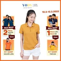 Áo Phông - Áo Polo Nữ YODY Có Cổ Pique Slup Bề Mặt Mềm Mướt, Đàn Hồi Tốt, Thời Trang Công Sở - Mã: APN3280