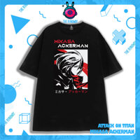 Áo phông  Attack On Titan: Mikasa Ackerman Cotton 100% by The Runaway