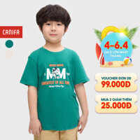 Áo phông bé trai CANIFA cổ tròn cộc tay in hình Mickey 2TS25S021
