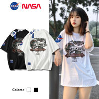 Áo phông cặp đôi Nasa 1975 local brand thun cotton cổ tròn unisex fom rộng cùng croptop NA032