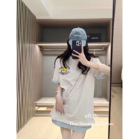 Áo phông chà neo kèm túi hàng QC