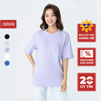 Áo phông chất liệu unisex CANIFA chất liệu 100% cotton, cổ tròn tay cộc, phom regular 5TS23A001