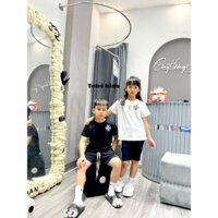 Áo phông cho bé , Áo cộc tay cotton cho bé trai , bé gái họa tiết chormehearts