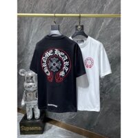 ÁO PHÔNG CHROME HEARTS THÊU NỔI LIKEAUTH FULL TÚI BỌC HÃNG