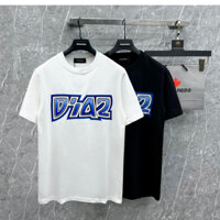 Áo Phông Cổ Tròn Nam Nữ Đẹp Phối Chữ DA2 Sành Điệu,Chất Liệu Cotton Mềm Mịn Thấm Hút Mồ Hôi Cực Tốt Cực Thoáng Mát