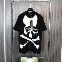 Áo phông cổ tròn nam nữ Unisex cotton in hình đầu lâu xương phenomenon đẳng cấp thời trang.