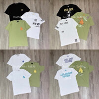 Áo phông cộc nam nữ bigsize m.l.b  xuất dư xịn 2