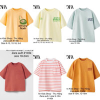 Áo phông cộc tay Zara kids auth sẵn giá sale